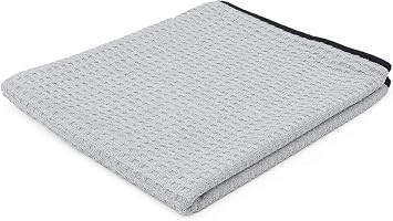The Rag Company - The Big One - Waffle-Weave Microfiber Drying Towel; Super Absorbent for Car Washes, Detailing, and Mor