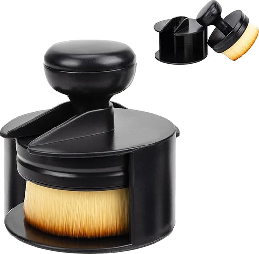 Tire Shine Applicator Brush, Tire Shine Brushes, Tire Dressing Brush Applicator with Seal Cover, Tire Brush for Car Detailing, Tire Gel Applicator, High Density Detail Factory Tire Brush (Yellow)