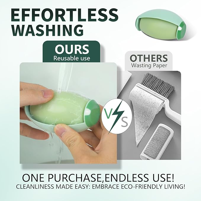 Reusable Lint Roller for Pet Hair Extra Sticky, Travel Lint Roller for Clothes, Portable Washable Mini Lint Roller, ForestGreen-MediumAquamarine, 2.559in*3.94in