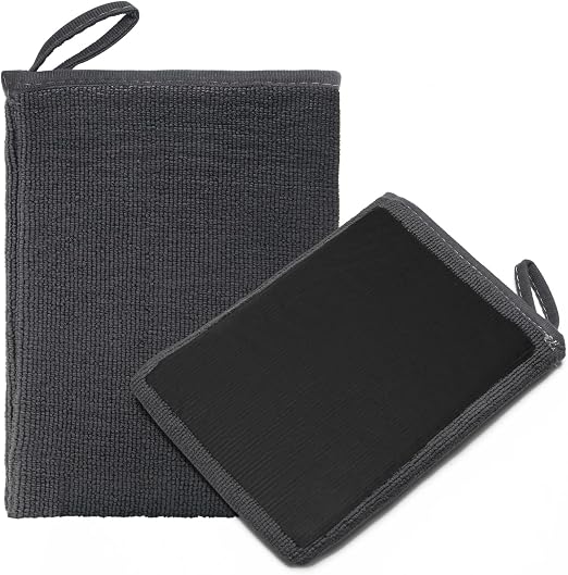 Windspeed 2P Clay Mitt, Car Clay Bar Glove Towel for Auto Detailing