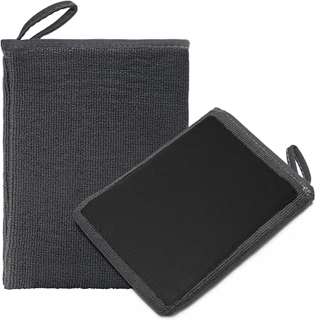 Windspeed 2P Clay Mitt, Car Clay Bar Glove Towel for Auto Detailing