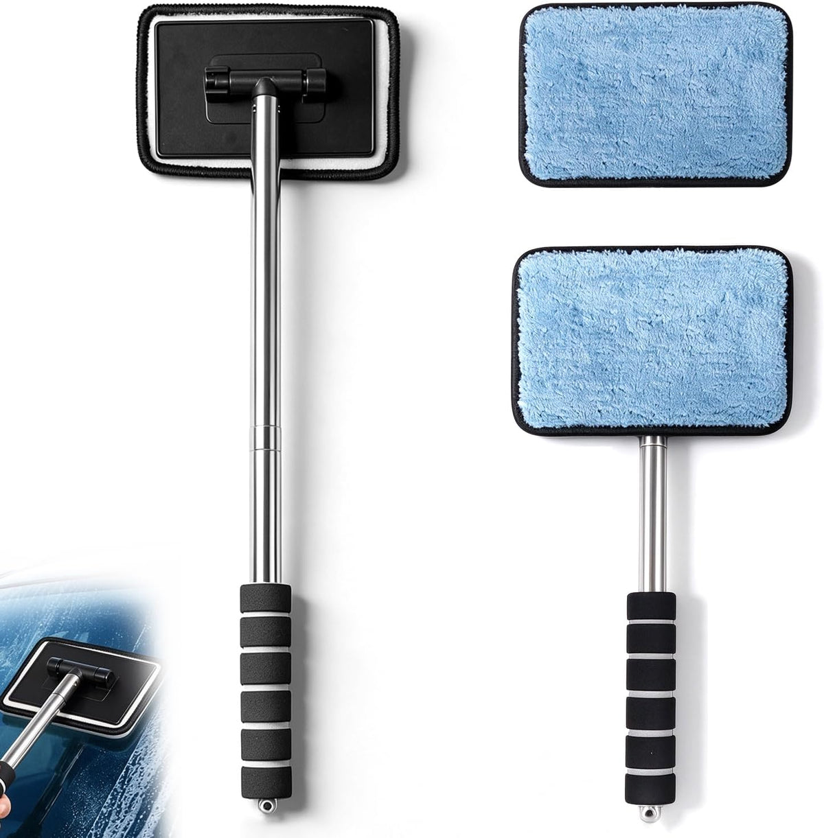 2026New Dual Magnetic Windshield Cleaner for Car