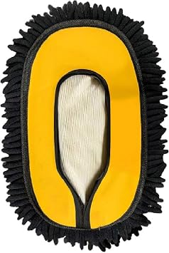 YeewayVeh Car Wash Brush Replacement Cover, Microfiber Mop, Yellow