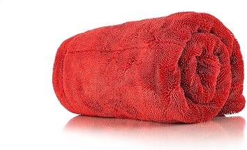 The Rag Company - The 1500 - Heavy Duty Car Drying Towel; Perfect for Trucks, Commercial Vehicles, RVs, Boats, and More;