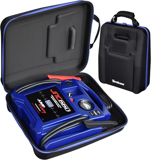 Case for Clore Automotive JNC660 Jump Starter, Hard Shell Jump Pack Carrying Case with Molded Interior, Shockproof Water