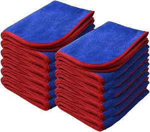 Nanoskin Power Shine Microfiber Towel for Drying, 12 Pack