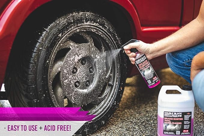 P & S PROFESSIONAL DETAIL PRODUCTS - Brake Buster Wheel and Tire Cleaner - Non-Acid Formula Safe For All Wheel Types, Removes Brake Dust, Oil, Dirt, Light Corrosion - 1 Gallon