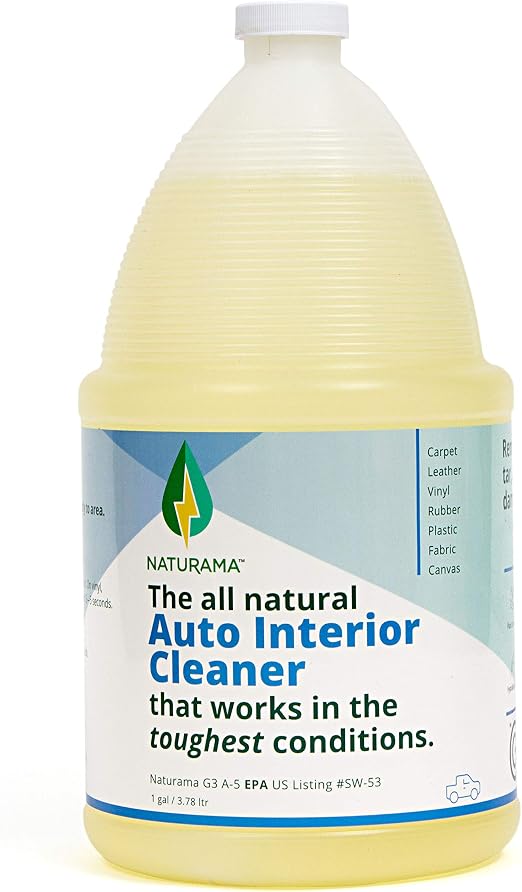 Naturama, All Natural Auto Interior Cleaner, Car Interior Detailer, Car Trim Cleaner, Eco-Friendly EPA Registered. Made 