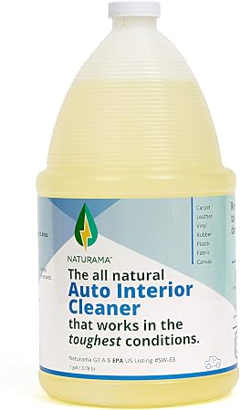 Naturama, All Natural Auto Interior Cleaner, Car Interior Detailer, Car Trim Cleaner, Eco-Friendly EPA Registered. Made 