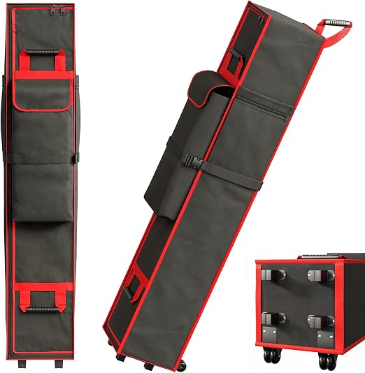 10 x 10 x 52 inch Tent Bag Replacement Part, Designed for 10 x 10 pop-up Tents, Comes with Handles and Rollers for Easy 