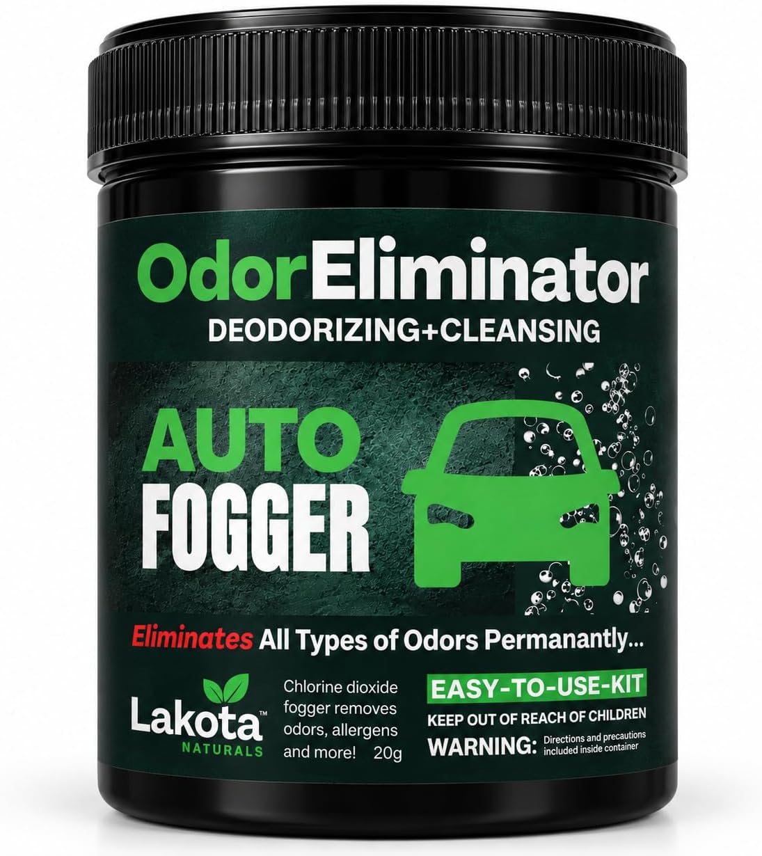 Chlorine Dioxide Car Bomb Odor Eliminator For Car, Scent Bomb Deodorizer