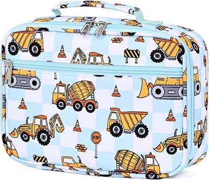 abshoo Kids Lunch Bag for Boys Insulated and Reusable Lunch Bag