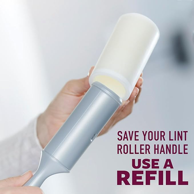 Scotch-Brite Pet Hair Pickup Extra Sticky Lint Roller, Designed for Removing Fur + Fluff on Couches, Clothes, Dog and Cat Beds, & More, 8 Pack, 140 Easy-Tear Adhesive Sheets Total