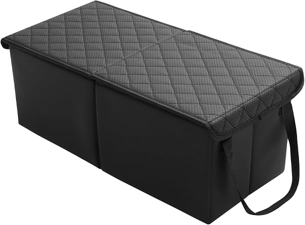 Mixsuper Liner Car Seat Organizer for Subaru Ascent 2019-2026, Console Organizer Backseat Box for Subaru Ascent, Dog Fol