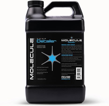 Molecule Competition Detailer | Instant Car Shine Spray for Detailing Kits | Cleans & Polishes Auto Surfaces | Resists D