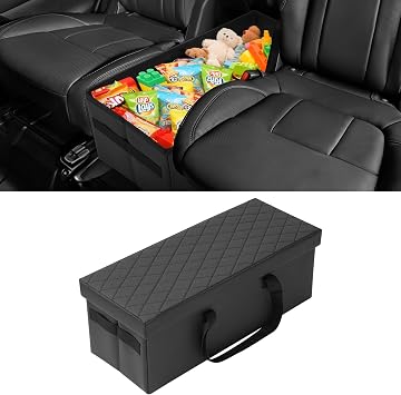 Shademax Car Seat Organizer for Subaru Ascent 2019-2025 2026 Accessories, Ascent Backseat Organizer Car Console Organize