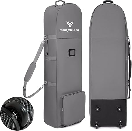 DAREKUKU Golf Travel Bag for Airlines - Heavy Duty 900D Oxford Fabric