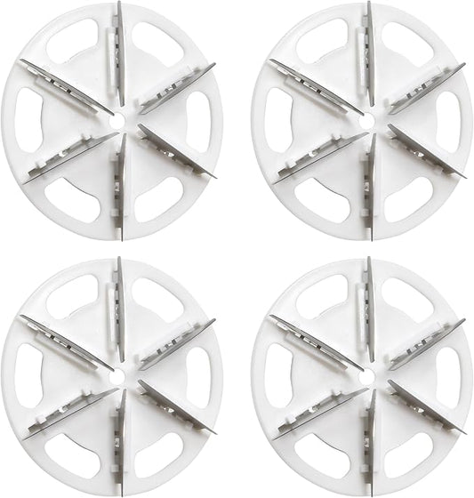 Electrolux Fabric Shaver Replacement Blades, 4-Pack, High Qulity 6-Leaf Blades for Safe and Efficient Lint and Pill Removal, Only Compatible with Electrolux Rechargeable Lint Remover