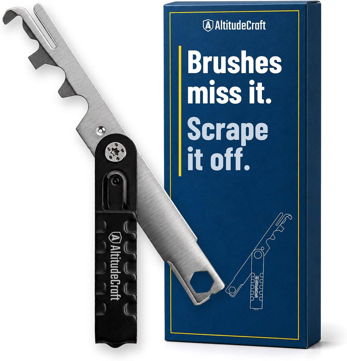 Carbon Multi-Scraper, Bolt Carrier Group Carbon Removal Tool