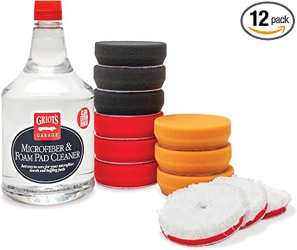 Griot's Garage 11663 Enthusiast Pad System Kit, 3 in