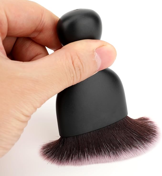Car Detailing Brush, Soft Bristle Cleaning Brush, Scratch-Free Auto Duster Tool for Dashboard, Air Vents, Leather & Interior Cleaning (Black&White&Dark Brown)