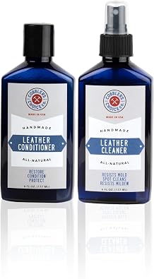 Cobbler's Choice Leather Cleaner & Conditioner - Shoe & Boot Care Duo