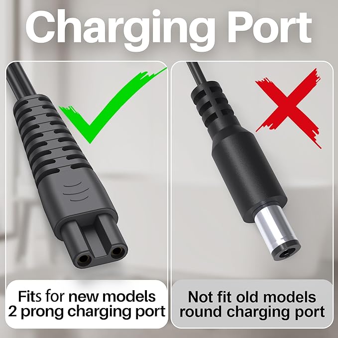 9V Power Supply for Labigo Electric Spin Scrubber LA1 Pro Charger for Voweek Electric Spin Scrubber AC Adapter Compatible with Voweek VWS211 SP02 for Labigo LA1 Pro Cordless Cleaning Brush Power Cord