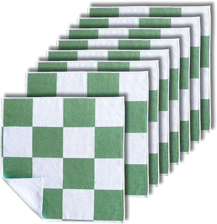 Microfiber Cleaning Cloths 13x13 – Lint-Free, Streak-Free Reusable Towels for Kitchen, Glass, Bathroom & Car | Cloak & S
