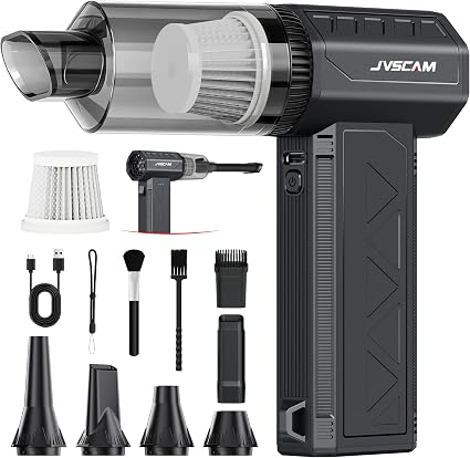 Compressed Air Duster&Vacuum Cleaner, 3-in-1 150000RPM Cordless Air Blower - Cleanova