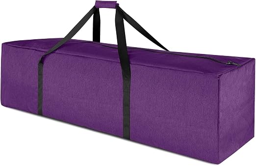 TOPDesign 3-Pack 46 Inch Extra Large Zippered Duffel Bag for Travel Camping Sports Equipment Storage, Waterproof Foldabl