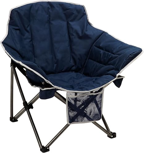 SUNNYFEEL Oversized Padded Camping Chairs for Adults, 500lbs Capacity