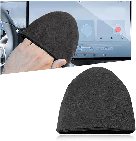 Ohleats Car Screen Cleaner, Microfiber Auto Screen Cleaning Pad, Foldable Touch Screen Cleaner Cloth for Vehicle Dashboard LCD Display, Car Cleaning Kits