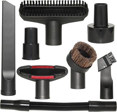 Shop Vac Vacuum Attachments with Extension Hose Dusting Brush Crevice Tool Nozzle Multi-Tools for 1-1/4" 1-3/8" 2-1/2" S