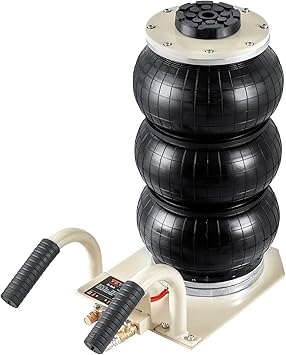 VEVOR Air Jack, 3 Ton/6600 lbs Triple Bag Air Jack, Airbag Jack with Six Steel Pipes, Lift up to 17.7 inch/450 mm, 3-5 s
