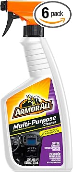 Armor All Car Cleaner Spray Bottle, Cleaner for Cars, Truck, Motorcycle, Multi-Purpose, 16 Oz, Pack of 6, 78513-6PK