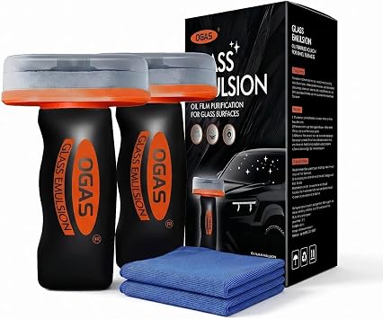 Grease Film Remover Paste for Car Windshield, 1 Pack