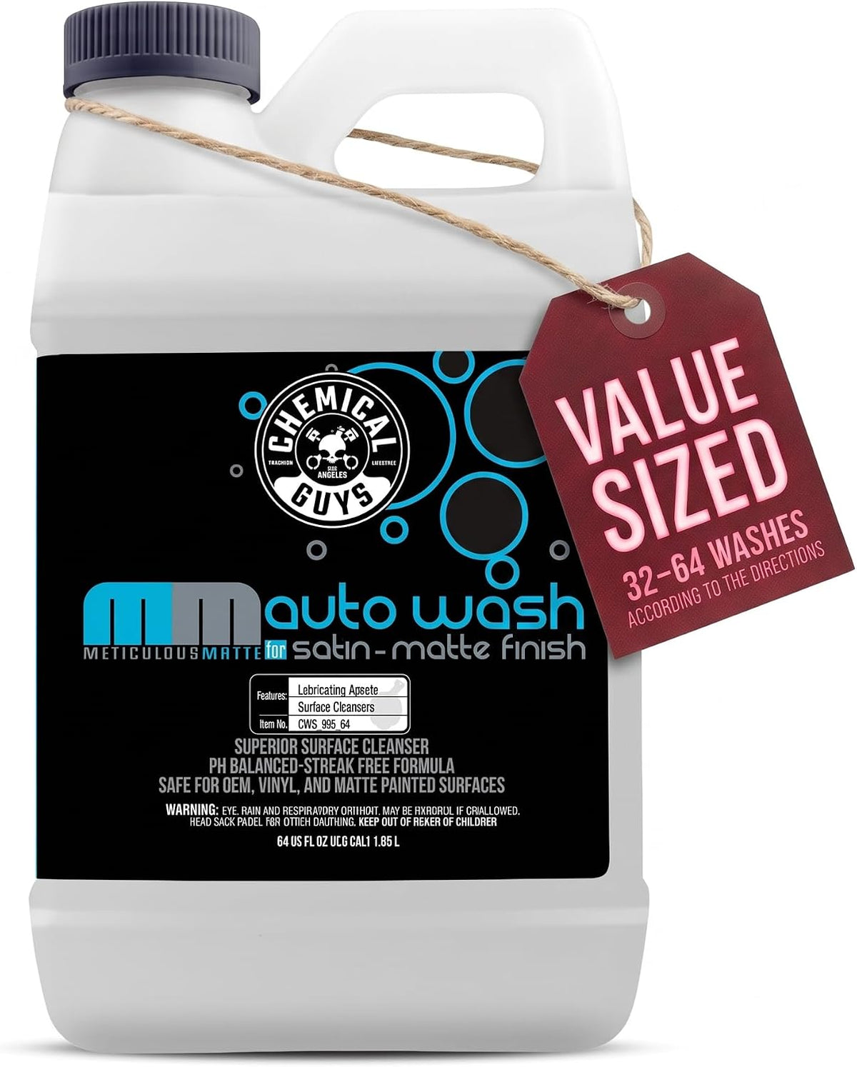 Meticulous Matte Car Wash Soap, 64 fl oz