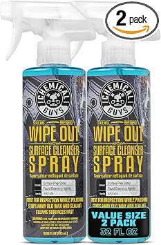 Chemical Guys, Wipe Out Surface Cleanser & Panel Prep Spray, 16 oz, 2 Pack