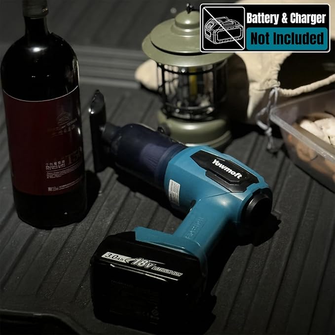3 in 1 Handheld Car Vacuum Compatible with Makita 18V Battery with 21000pa Strong Suction, Handheld Vacuum Cordless & Blower with 200W Brushless Motor, Mini Vacuum Cleaner for Car, Home (No Battery)