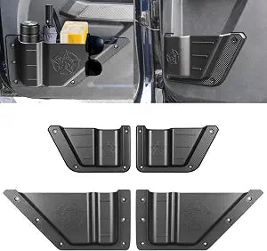 Side Door Storage Pockets Compatible with 2021-2026 Ford Bronco 4 Door