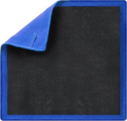 Clay Towel Auto Detailing 1 Pack, Fine Grade Microfiber Chamois Towel for Car DIY Detail, Clay Bar Alternative for Car D