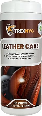 Protectant Wipes, Car Interior Cleaner to Protect Interior Car Surfaces and Fight Cracking & Fading (Leather Wipes, 1 Pa