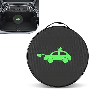 Car Tools Cable Bag, Waterproof Electric Vehicle Charging Cable Organizer Bag, Portable EV Charging Cable Bags, Storage 