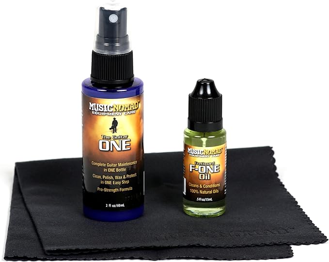 MusicNomad MN140 Premium Guitar Care 3-Piece Kit
