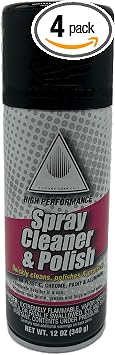 Genuine OEM Spray Polish & Cleaning Fluid 08732-SCP00 12oz Can/Plastics, Chrome, Paint & Aluminum Detailer For Honda (4)