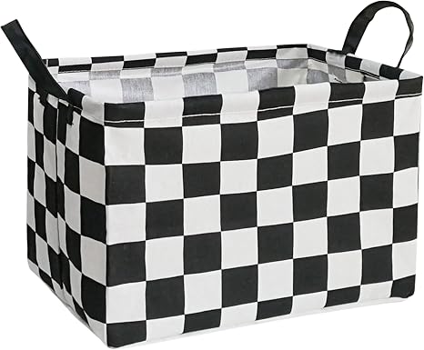 MAIZMZ Rectangular Storage Basket Collapsible Organizer Bin Waterproof Toy Box for Organizing Home/Dorm/Kitchen/Pet/Offi