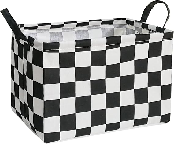 MAIZMZ Rectangular Storage Basket Collapsible Organizer Bin Waterproof Toy Box for Organizing Home/Dorm/Kitchen/Pet/Offi