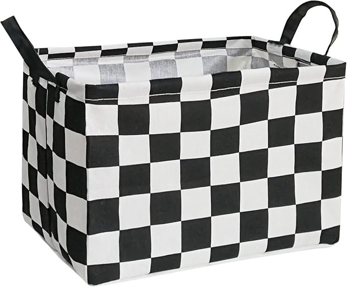 MAIZMZ Rectangular Storage Basket Collapsible Organizer Bin Waterproof Toy Box for Organizing Home/Dorm/Kitchen/Pet/Offi