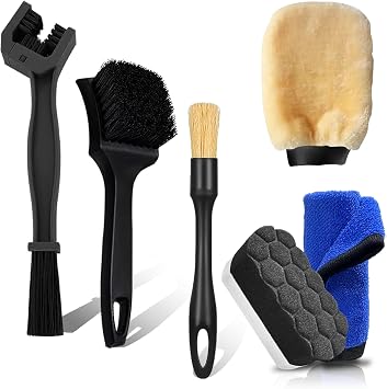 Motorcycle Cleaning Kit, Motorcycle Detailing Wash Kit, Motorcycle Cleaner Brush Tools