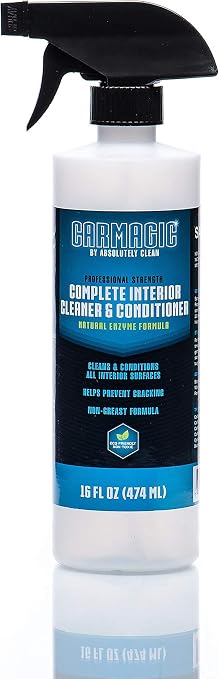 Absolutely Clean Car Magic Complete Interior Cleaner and Conditioner - Multi-Purpose Car Interior Cleaner | Cleans Leath